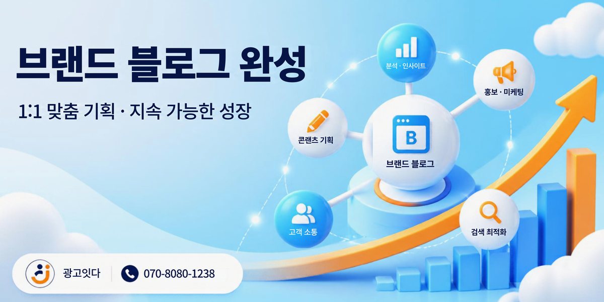광고잇다 브랜드 블로그 완성 배너
