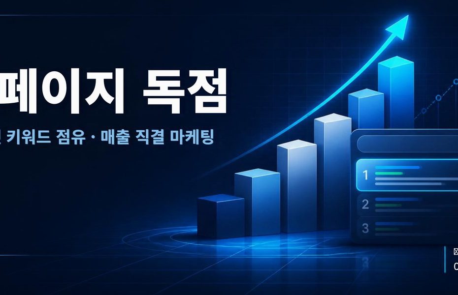 1페이지 독점 배너